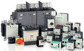 Gamme d'appareillage Schneider Electric : contacteurs, disjoncteurs, relais